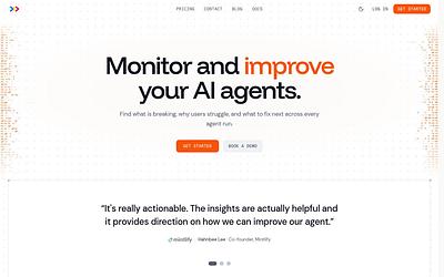 Screenshot of The Context Company webpage